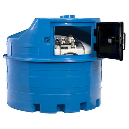 2500 Litre Harlequin Adblue Tank, 2500 Litre Bunded AdBlue® Dispenser, AdBlue Dispensing Tanks, Industrial Bunded Tanks